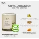 RICA Aloe Vera wax - Vasks ar alvejas ekstraktu, 800ml