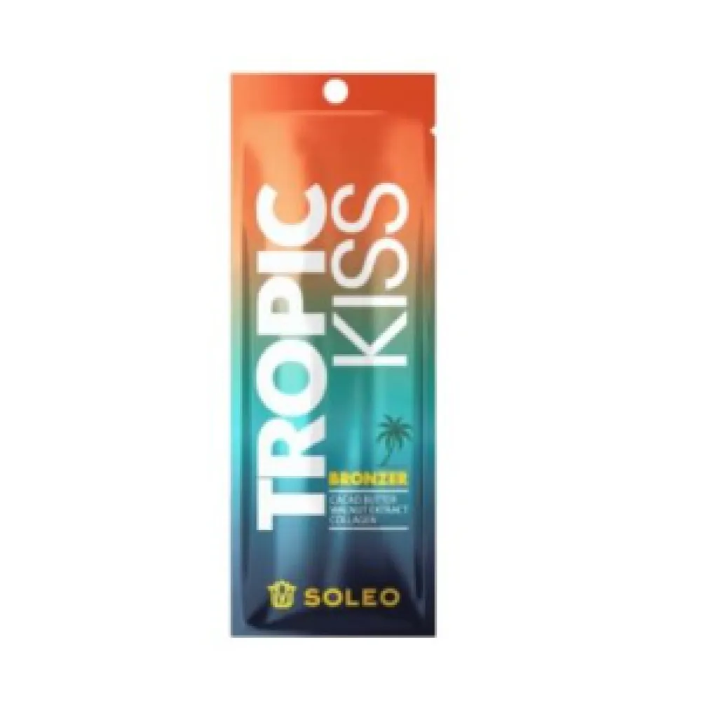 SOLEO Tropic Kiss - Solārija krēms ar bronzeriem un kolagēnu, 15ml
