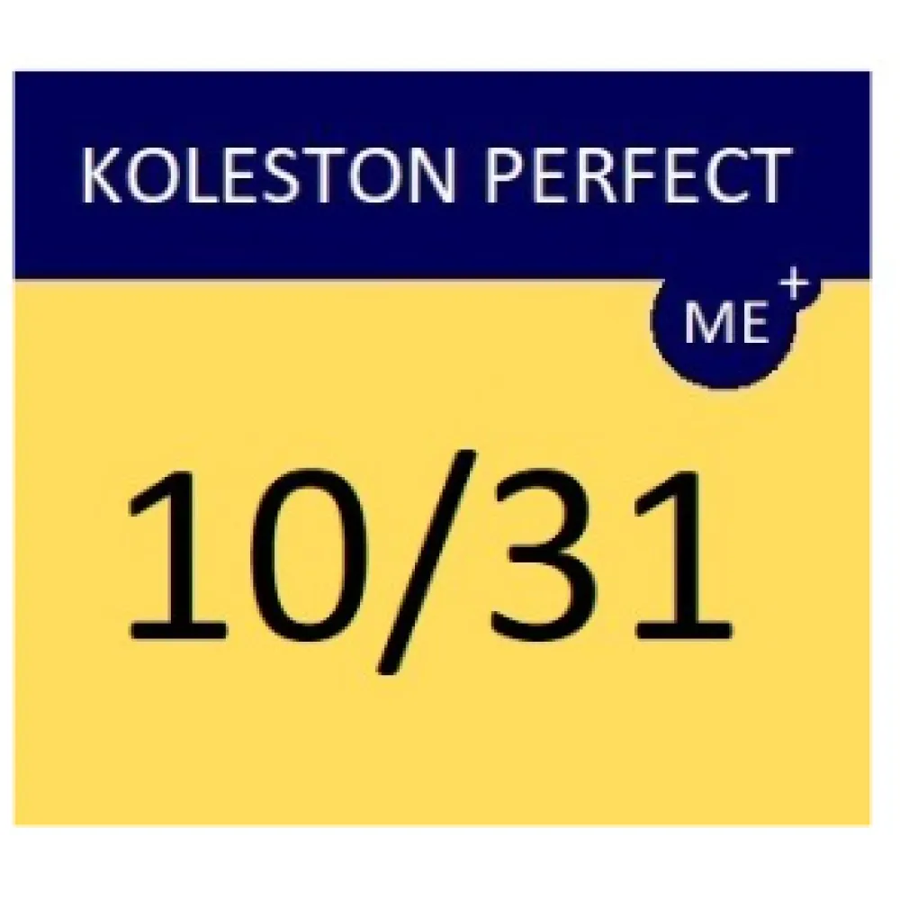 WELLA PROFESSIONALS KOLESTON PERFECT ME+ - Hair colour, 10/31 - LIGHTEST GOLDEN ASH BLONDE