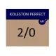 WELLA PROFESSIONALS KOLESTON PERFECT ME+ - Matu krāsa, 2/0 - MELNS