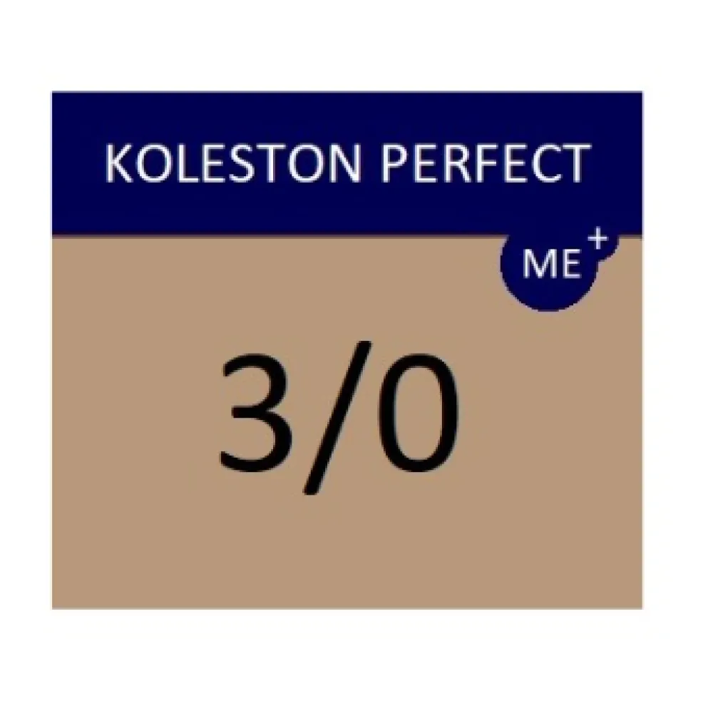 WELLA PROFESSIONALS KOLESTON PERFECT ME+ - Matu krāsa, 3/0 - TUMŠI BRŪNS