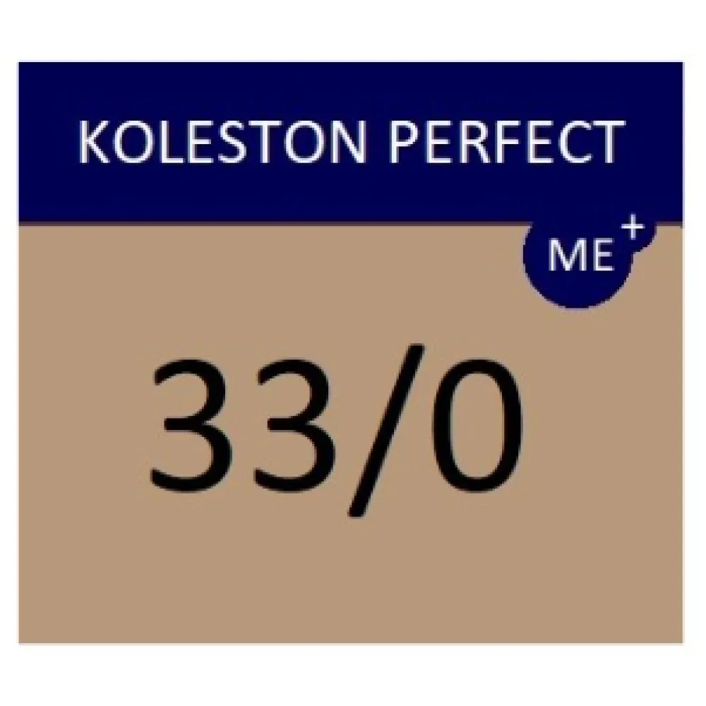 WELLA PROFESSIONALS KOLESTON PERFECT ME+ - Matu krāsa, 33/0- TUMŠI BRŪNS INTENSĪVI NATURāLAIS