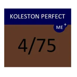 WELLA PROFESSIONALS KOLESTON PERFECT ME+ - Matu krāsa, 4/75 - BRŪNS SARKANKOKS