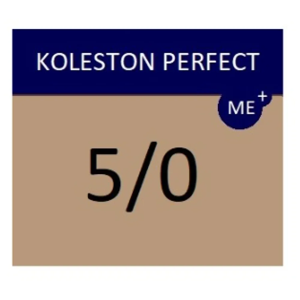 WELLA PROFESSIONALS KOLESTON PERFECT ME+ - Matu krāsa, 5/0 - GAIŠI BRŪNS
