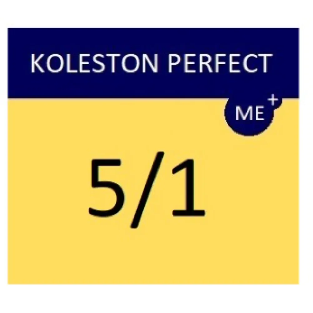 WELLA PROFESSIONALS KOLESTON PERFECT ME+ - Matu krāsa, 5/1 - GAIŠI PELNU BRŪNS