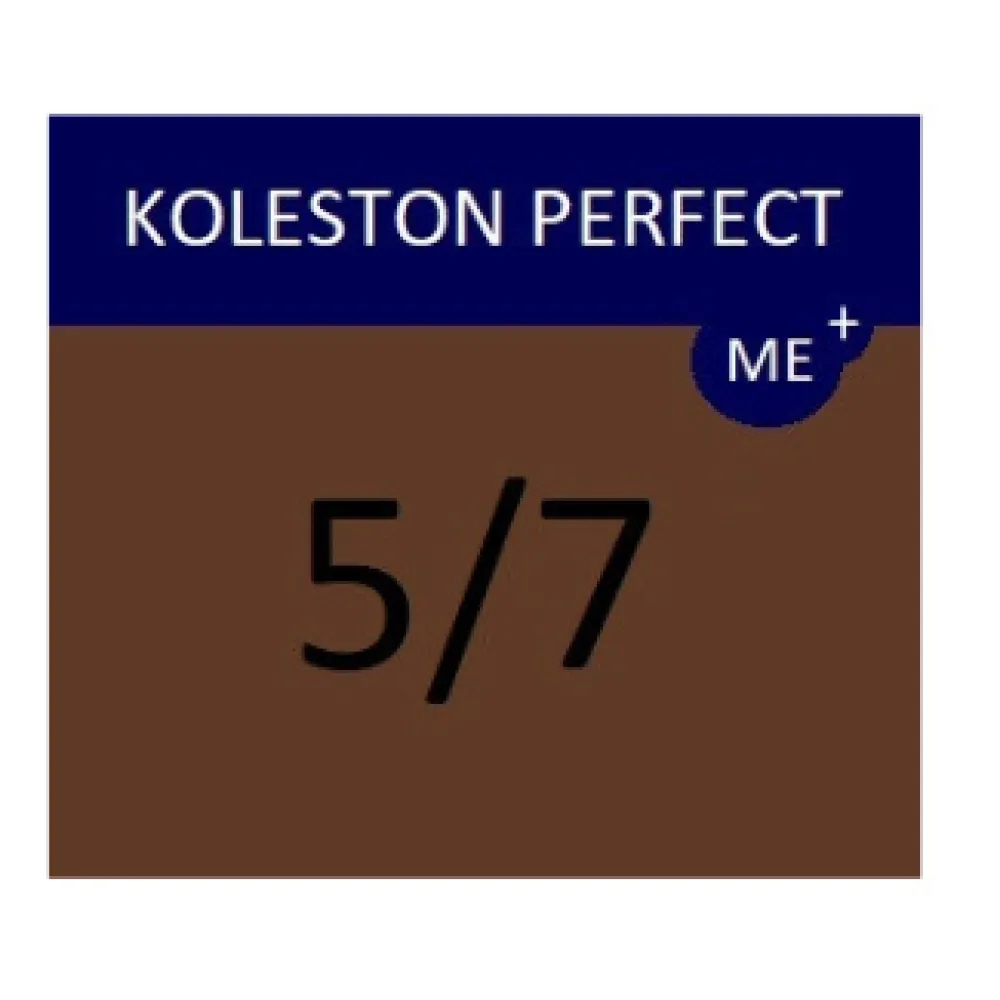 WELLA PROFESSIONALS KOLESTON PERFECT ME+ - Matu krāsa, 5/7 - GAIŠI DZIĻI BRŪNS