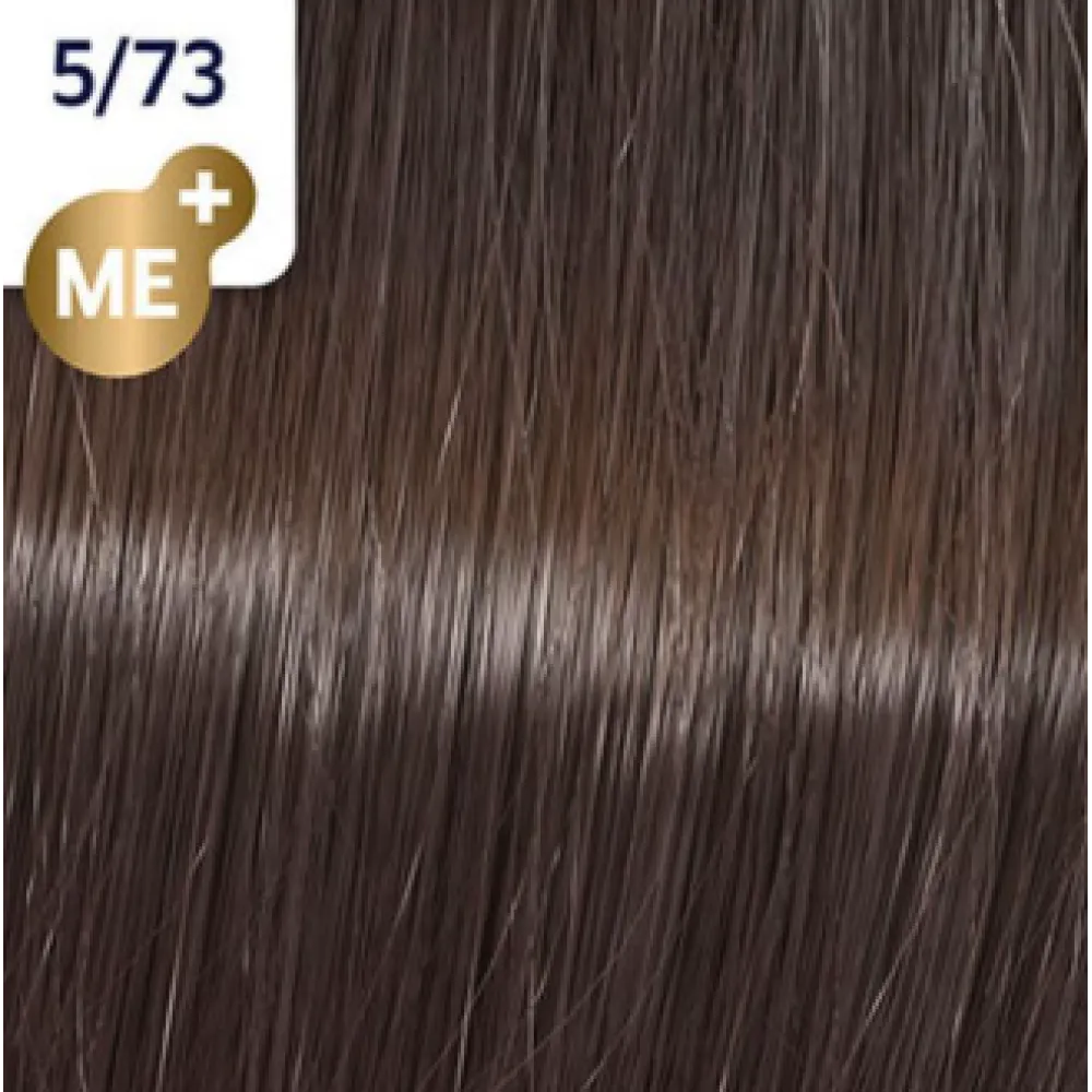 WELLA PROFESSIONALS KOLESTON PERFECT ME+ - Matu krāsa, 5/73 - GAIŠI BRŪNS ZELTA BRŪNS