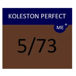 WELLA PROFESSIONALS KOLESTON PERFECT ME+ - Matu krāsa, 5/73 - GAIŠI BRŪNS ZELTA BRŪNS