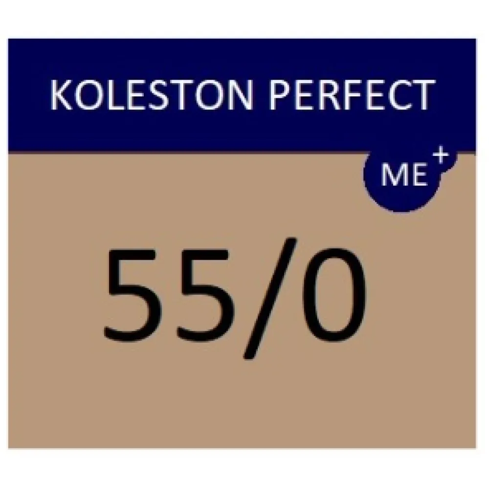 WELLA PROFESSIONALS KOLESTON PERFECT ME+ - Matu krāsa, 55/0- GAIŠI BRŪNS INTENSĪVI NATURĀLAIS