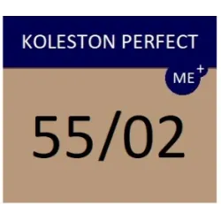 WELLA PROFESSIONALS KOLESTON PERFECT ME+ - Matu krāsa, 55/02 - GAIŠI BRŪNS INTENSĪVI NATURĀLAIS MATĒTS