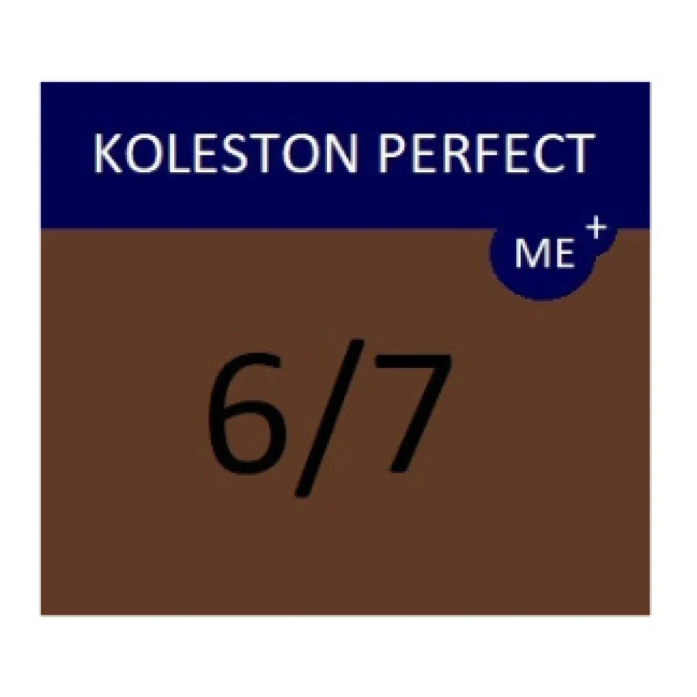 WELLA PROFESSIONALS KOLESTON PERFECT ME+ - Matu krāsa, 6/7 - TUMŠI BRŪNS BLONDS