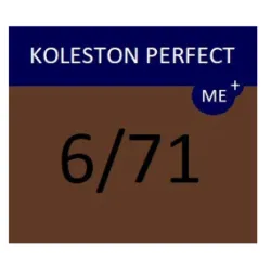 WELLA PROFESSIONALS KOLESTON PERFECT ME+ - Matu krāsa, 6/71 - TUMŠI BLONDS PELNU BRŪNS