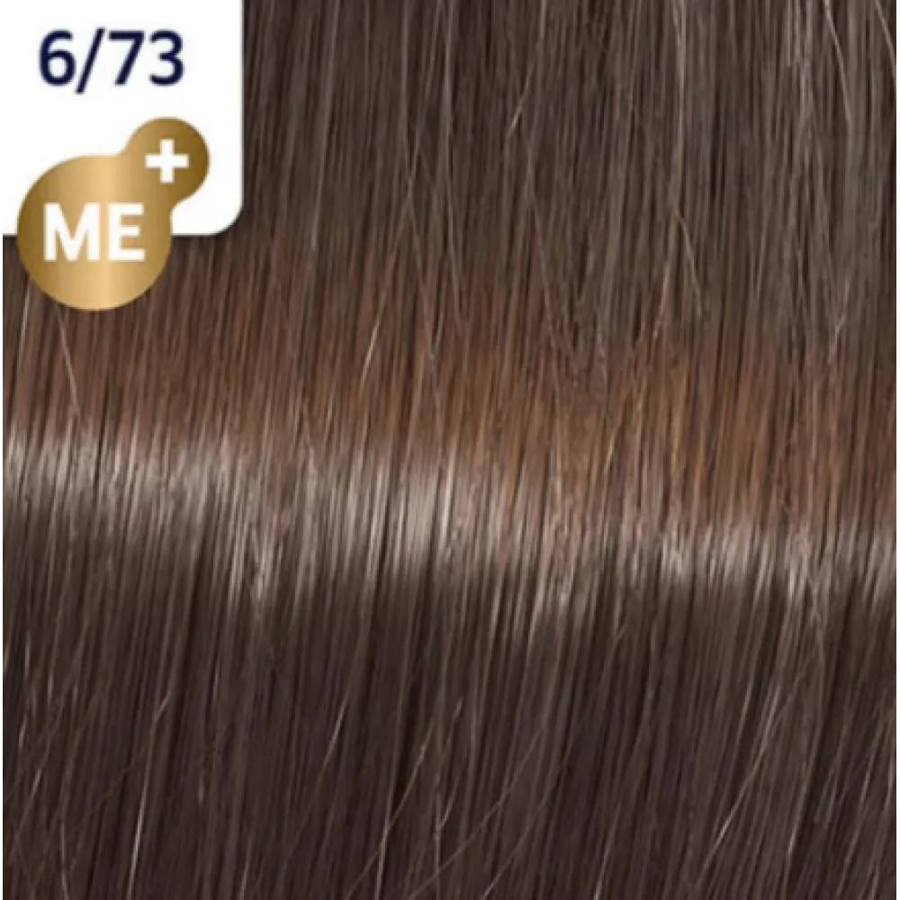 WELLA PROFESSIONALS KOLESTON PERFECT ME+ - Matu krāsa, 6/73 - TUMŠI BLONDS ZELTA BRŪNS
