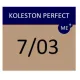WELLA PROFESSIONALS KOLESTON PERFECT ME+ - Matu krāsa, 7/03 - DABĪGI ZELTA BLONDS