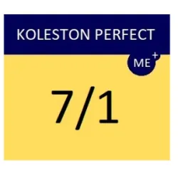 WELLA PROFESSIONALS KOLESTON PERFECT ME+ - Matu krāsa, 7/1 - PELNU BLONDS