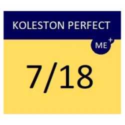 WELLA PROFESSIONALS KOLESTON PERFECT ME+ - Matu krāsa, 7/18 - VIDĒJI BLONDS PĒRĻU PELNU