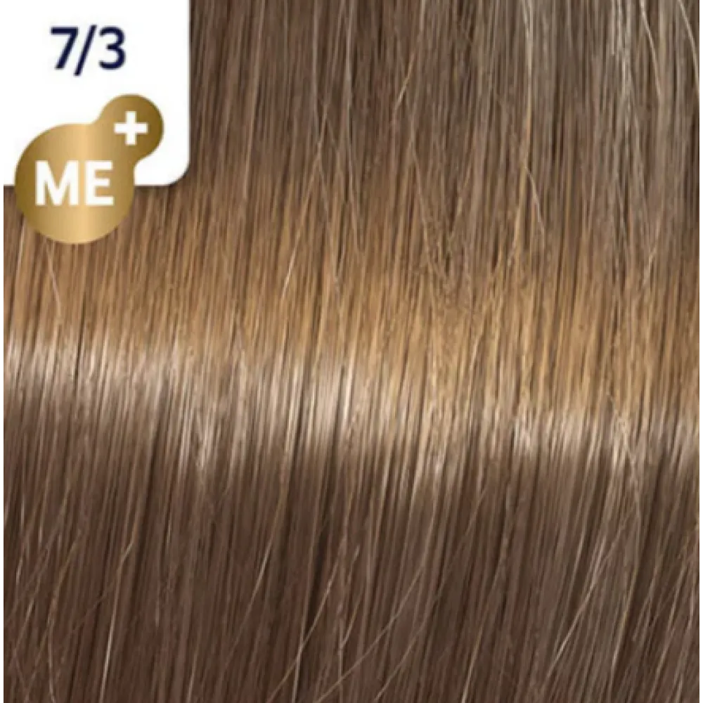 WELLA PROFESSIONALS KOLESTON PERFECT ME+ - Matu krāsa, 7/3 - VIDĒJI ZELTA BLONDS