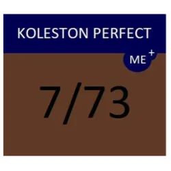 WELLA PROFESSIONALS KOLESTON PERFECT ME+ - Matu krāsa, 7/73 - VIDĒJI BLONDS ZELTA BRŪNS