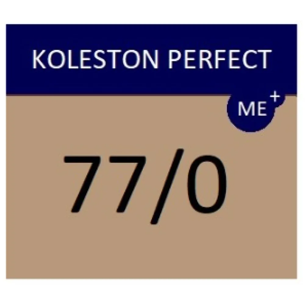 WELLA PROFESSIONALS KOLESTON PERFECT ME+ - Matu krāsa, 77/0- INTENSĪVI VIDĒJI BLONDS
