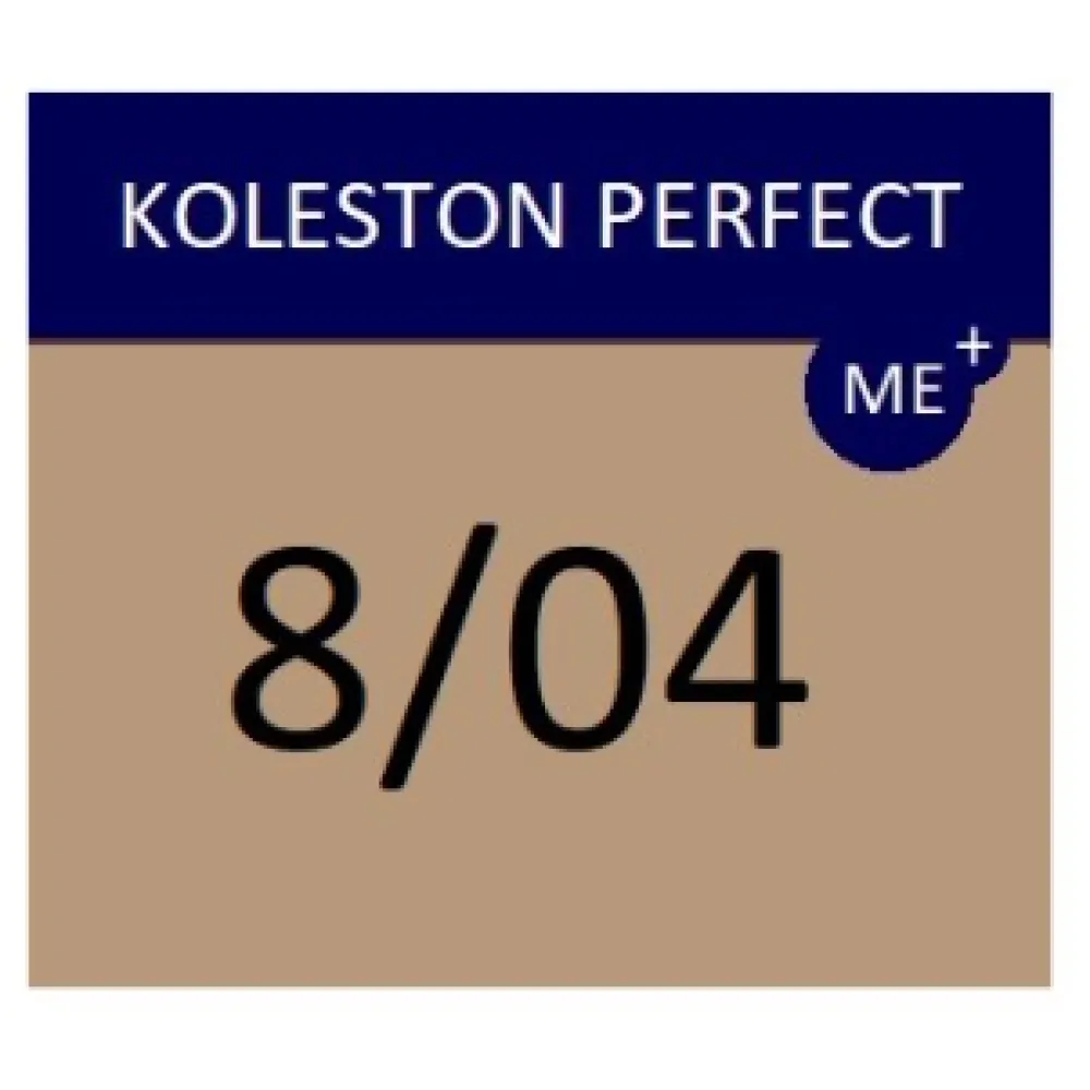 WELLA PROFESSIONALS KOLESTON PERFECT ME+ - Matu krāsa, 8/04 - GAIŠI NATURĀLAIS VARA BLONDS