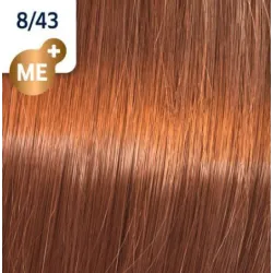 WELLA PROFESSIONALS KOLESTON PERFECT ME+ - Matu krāsa, 8/43 - GAIŠI SARKANS ZELTA BLONDS