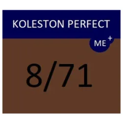 WELLA PROFESSIONALS KOLESTON PERFECT ME+ - Matu krāsa, 8/71 - GAIŠI BLONDS PELNU BRŪNS