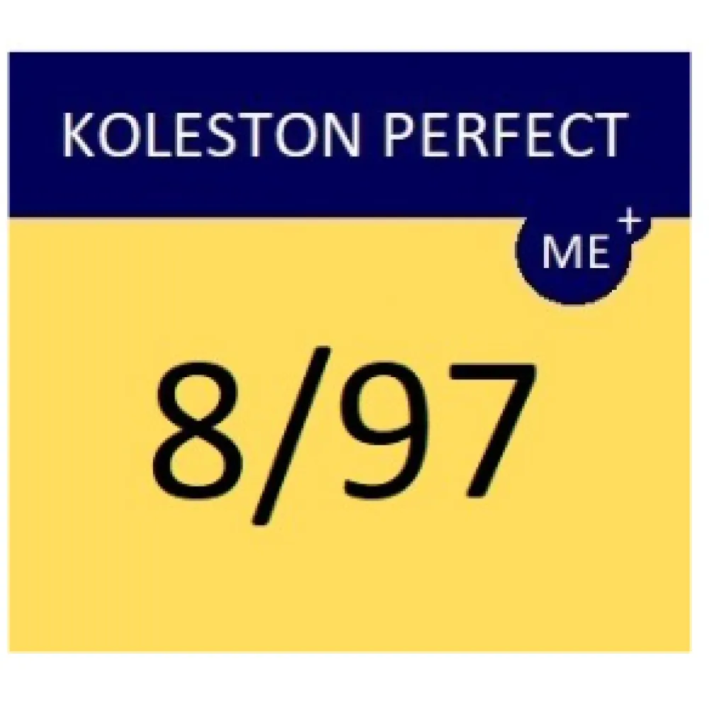 WELLA PROFESSIONALS KOLESTON PERFECT ME+ - Matu krāsa, 8/97 - GAIŠI BLONDS TONĒJOŠAIS BRŪNS