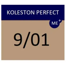WELLA PROFESSIONALS KOLESTON PERFECT ME+ - Matu krāsa, 9/01 - ĻOTI GAIŠS NATURĀLAIS PELNU BLONDS
