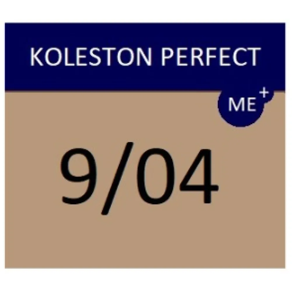 WELLA PROFESSIONALS KOLESTON PERFECT ME+ - Matu krāsa, 9/04 - ĻOTI GAIŠS NATURĀLAIS VARA BLONDS