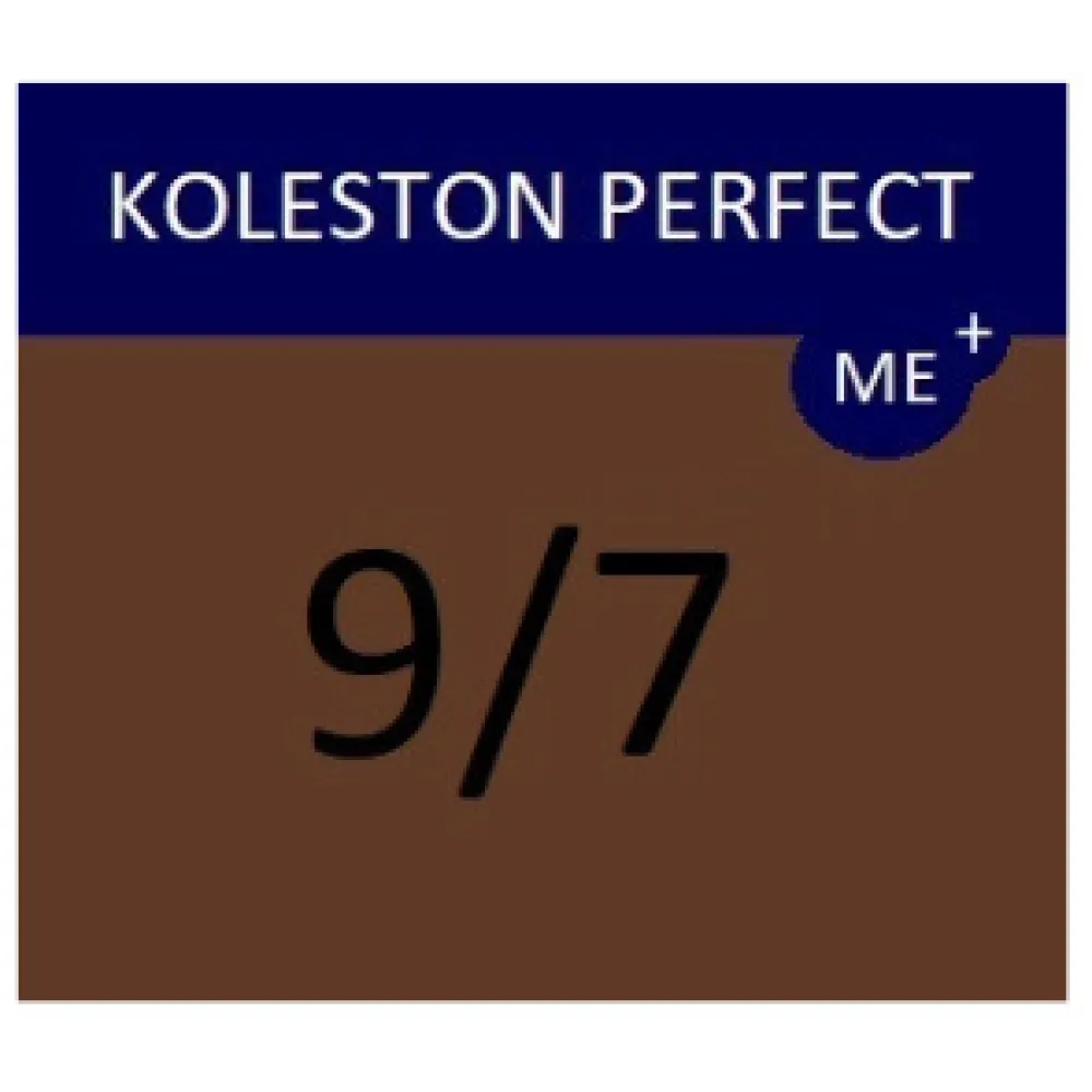 WELLA PROFESSIONALS KOLESTON PERFECT ME+ - Краска для волос, 9/7 - ОЧЕНЬ СВЕТЛЫЙ КОРИЧНЕВЫЙ БЛОНД