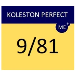 WELLA PROFESSIONALS KOLESTON PERFECT ME+ - Matu krāsa, 9/81 - ĻOTI GAIŠS PELNU PĒRĻU BLONDS