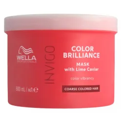 WELLA PROFESSIONAL INVIGO Color Brilliance Coarse Mask- Маска для окрашенных и густых волос, 500ml WELLA PROFESSIONAL INVIGO Color Brilliance Coarse Mask- Маска для окрашенных и густых волос, 500ml