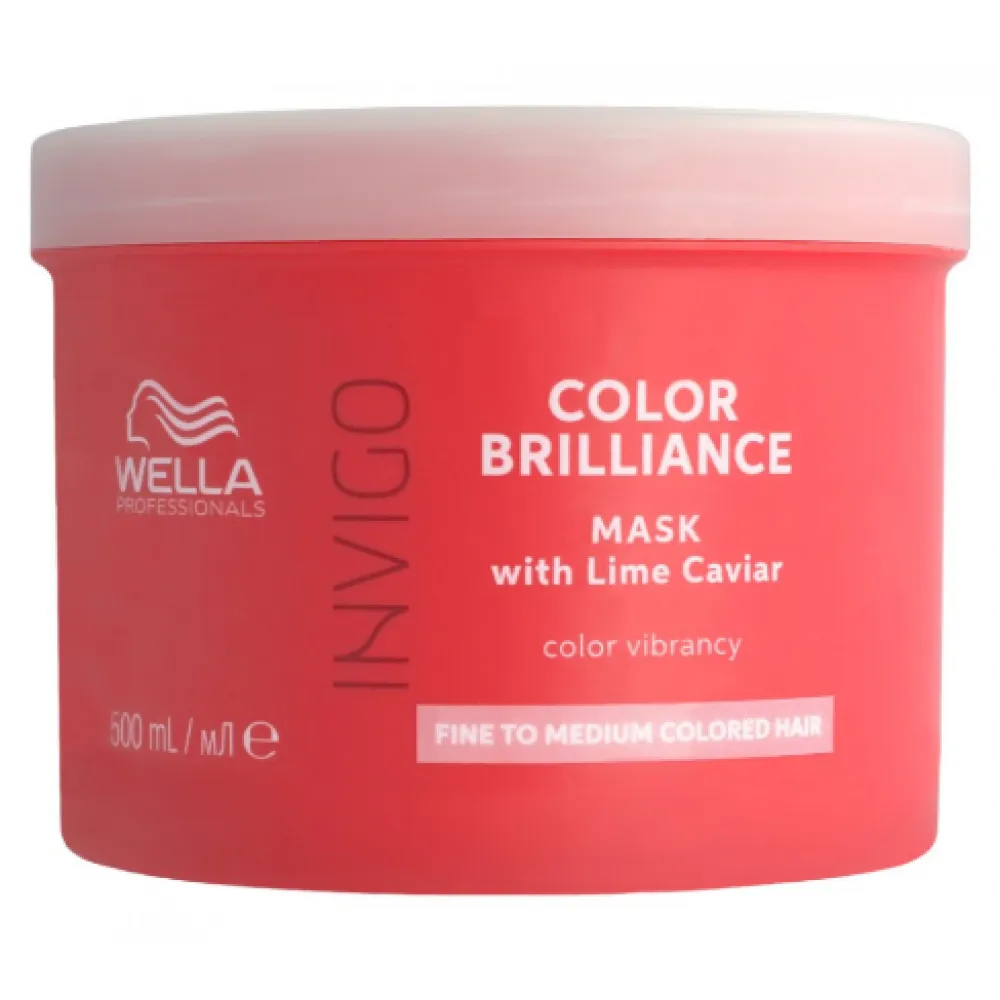 WELLA PROFESSIONAL INVIGO Color Brilliance Fine/Normal Mask - Маска для тонких/окрашенных волос, 500ml WELLA PROFESSIONAL INVIGO Color Brilliance Fine/Normal Mask - Маска для тонких/окрашенных волос, 500ml