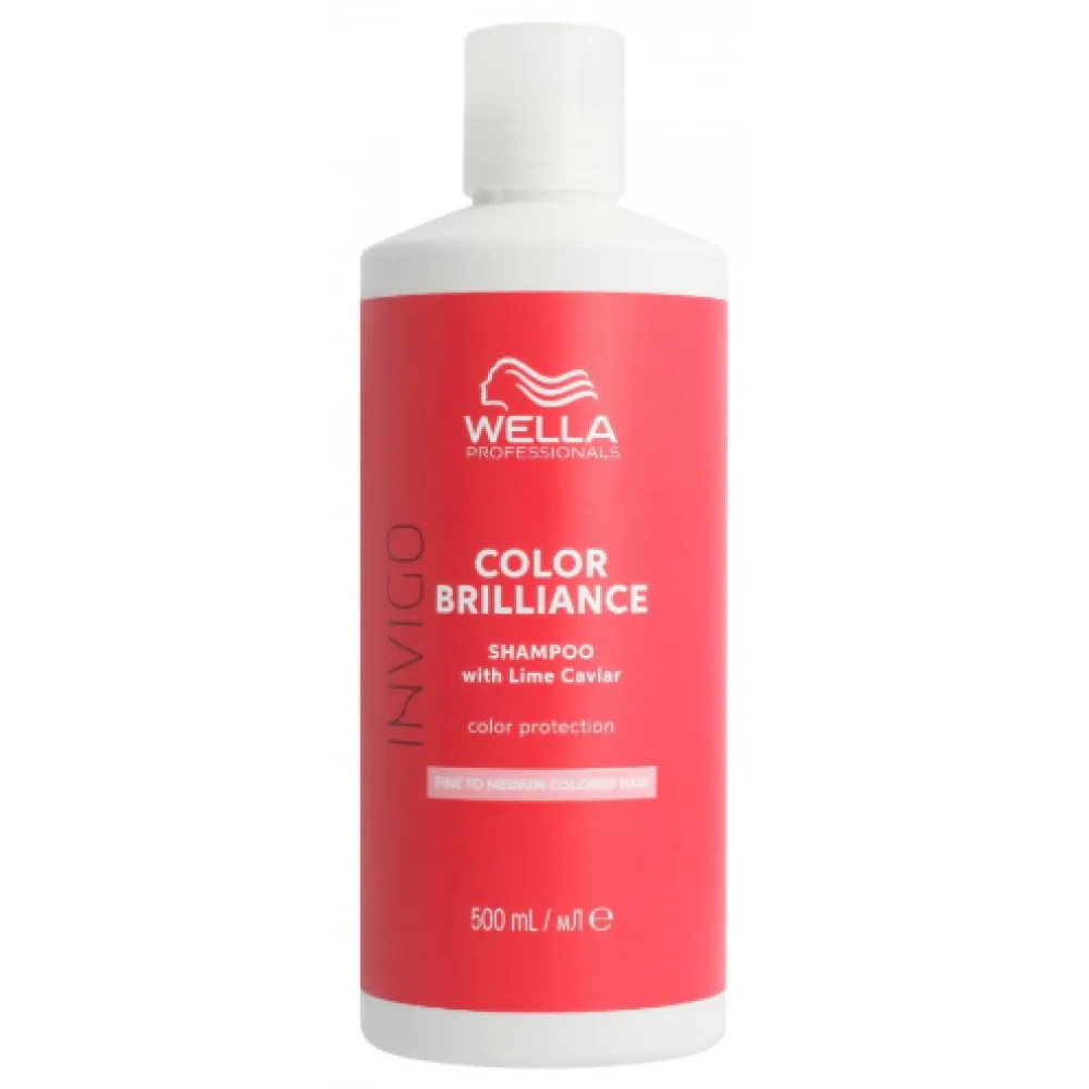 WELLA PROFESSIONAL INVIGO Color Brilliance Fine/Normal Shampoo - Шампунь для окрашенных тонких и нормальных волос, 500ml WELLA PROFESSIONAL INVIGO Color Brilliance Fine/Normal Shampoo - Шампунь для окрашенных тонких и нормальных волос, 500ml