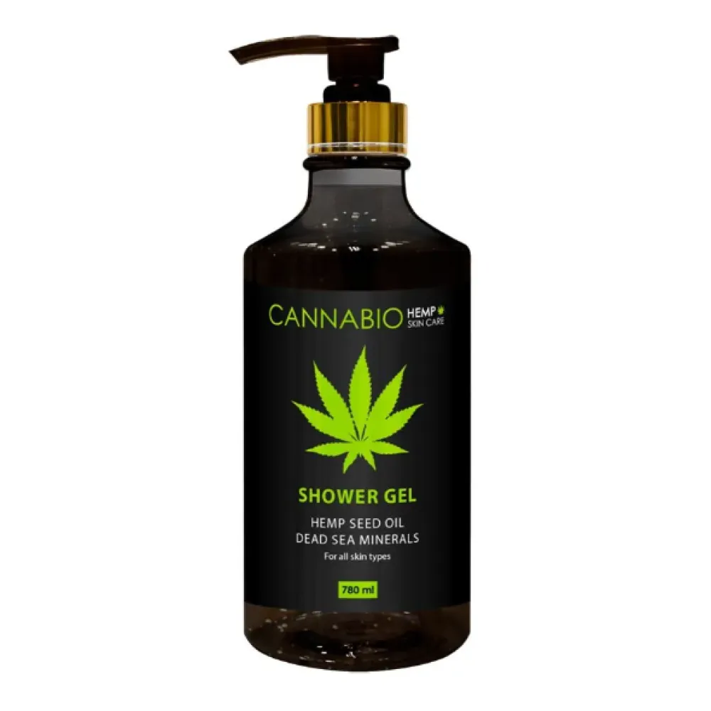 SEA of SPA Moisturizing shower cream CANNABIO with Hemp Oil - Krēmīga dušas želeja ar kaņepju eļļu, 780ml