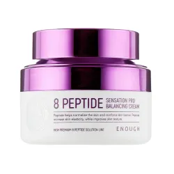 ENOUGH Enough 8 Peptide Sensation Pro Balancing Cream - Pretnovecošanās krēms ar peptīdiem, 50ml