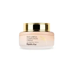 FarmStay Rice&Bifida Complexion Perfect cream - Atjaunojošs sejas krēms ar bifidobaktērijam, 55ml