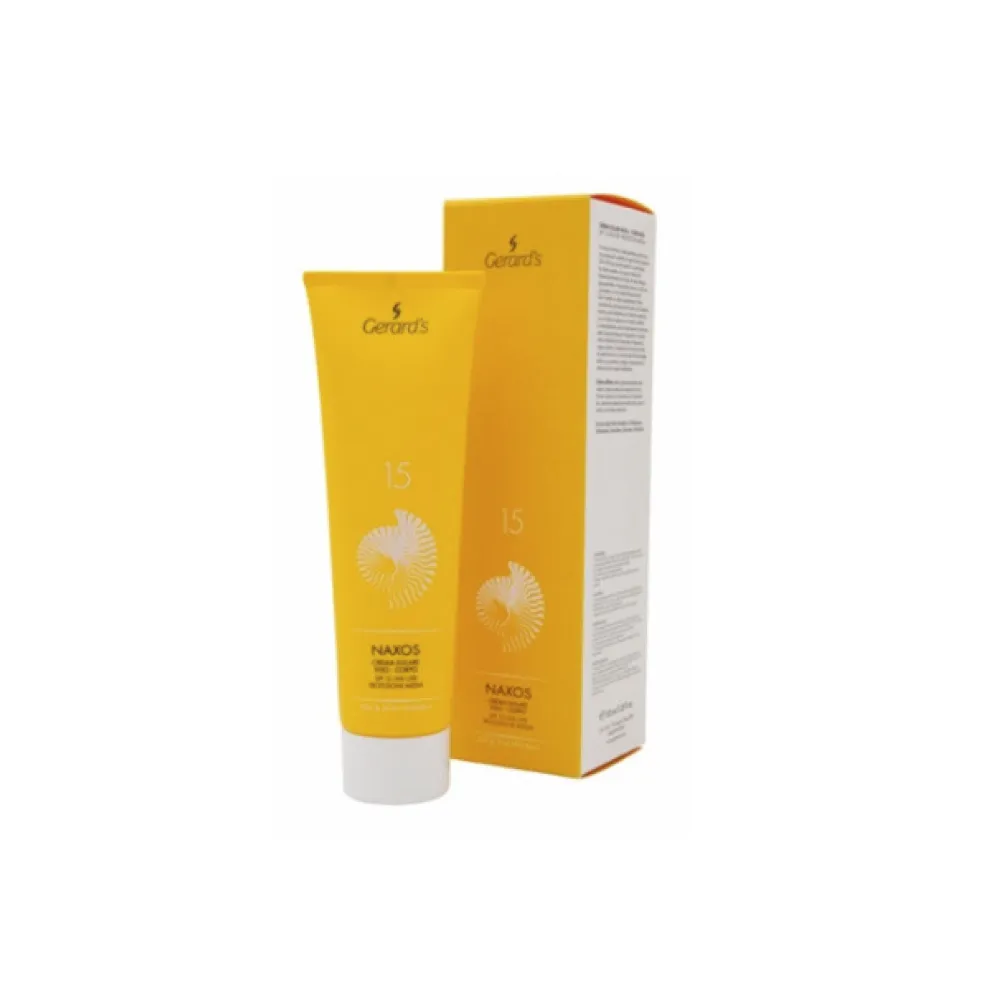 GERARD'S NAXOS Face-Body sun protect cream - Aizsargkrēms sejai un ķermenim, SPF15, 150ml (RXXSUN161)