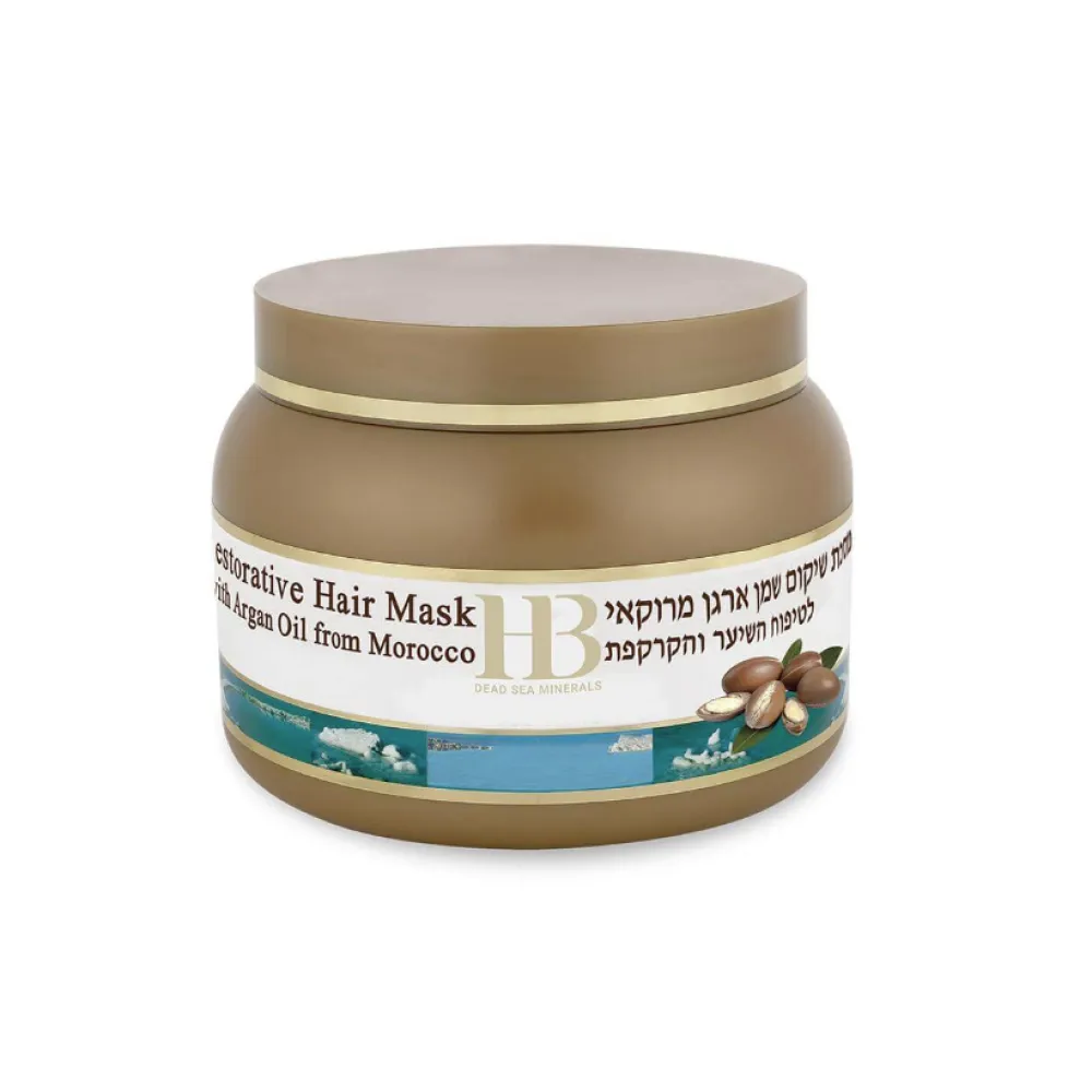 HEALTH&BEAUTY Restorative Hair Mask with Argan Oil from Morocco - Maska matiem ar Marokas argāna eļļu, 250ml