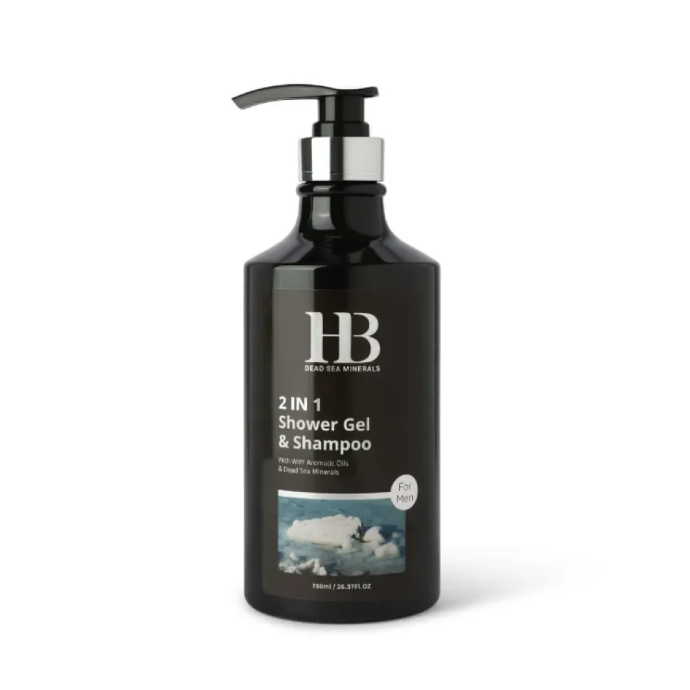 HEALTH&BEAUTY Shower Gel & Shampoo For Men - Dušas želeja&šampūns vīriešiem, 780ml