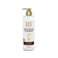 H&B Moist & Shine Silicone Hair Cream No-Rinse Enriched with Keratin - Mitrinošs un spīdumu piešķirošs matu krēms ar keratīnu un silikonu, neskalojams, 400ml
