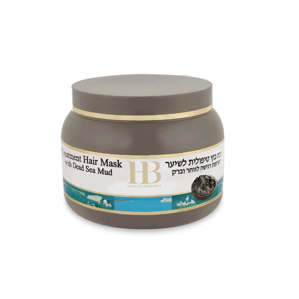 HEALTH&BEAUTY Treatment Hair Mask with Dead Sea Mud - Ārstnieciskā maska matiem ar Nāves jūras dubļiem