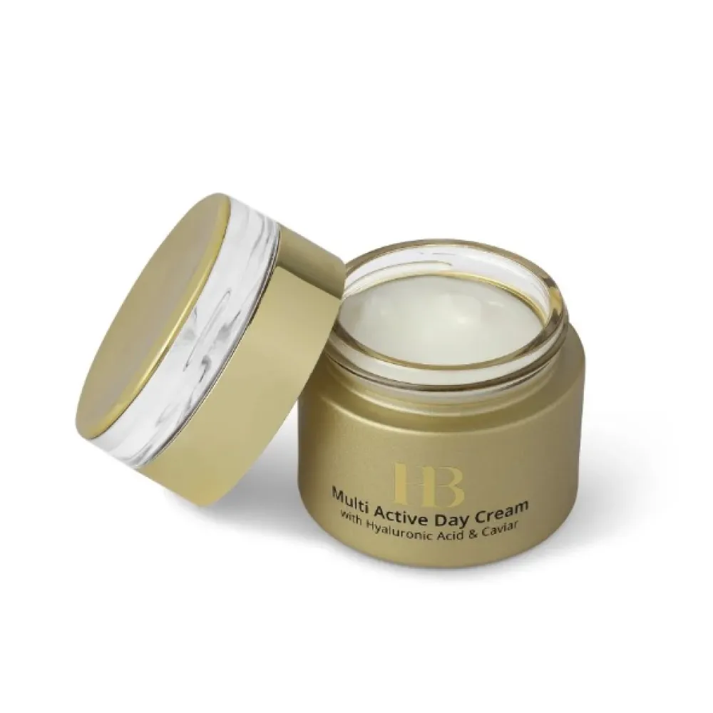H&B PREMIUM LINE Multi-Active Day Cream with Hyaluronic acid and Caviar Extract - Aktīvs dienas sejas krēms ar hialuronskābi un kaviāra ekstraktu