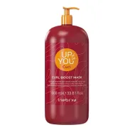 Inebrya UP to YOU Curl Boost Mask - Mitrinoša matu maska cirtainiem matiem, 1000ml Inebrya UP to YOU Curl Boost Mask - Mitrinoša matu maska cirtainiem matiem, 1000ml