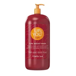 Inebrya UP to YOU Curl Boost Mask - Mitrinoša matu maska cirtainiem matiem, 1000ml