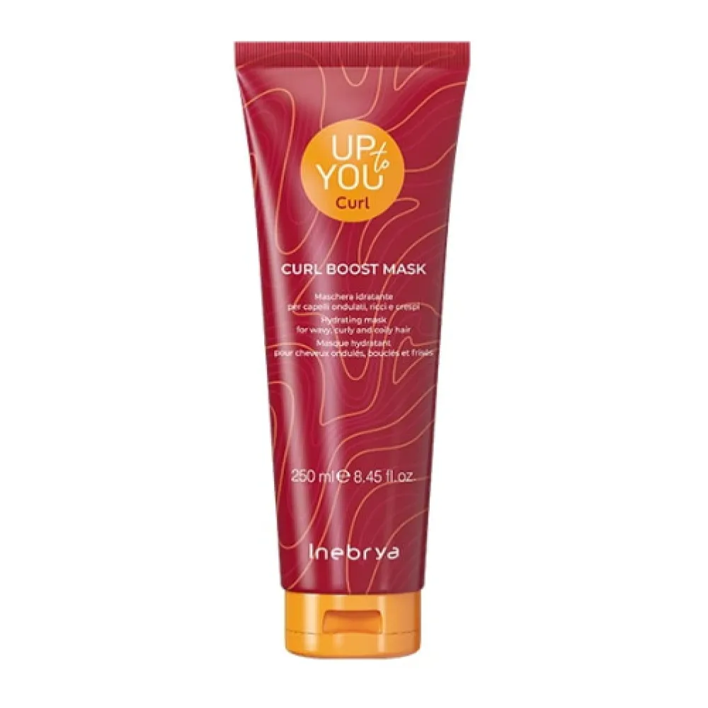 Inebrya UP to YOU Curl Boost Mask - Mitrinoša matu maska cirtainiem matiem, 250ml Inebrya UP to YOU Curl Boost Mask - Mitrinoša matu maska cirtainiem matiem, 250ml