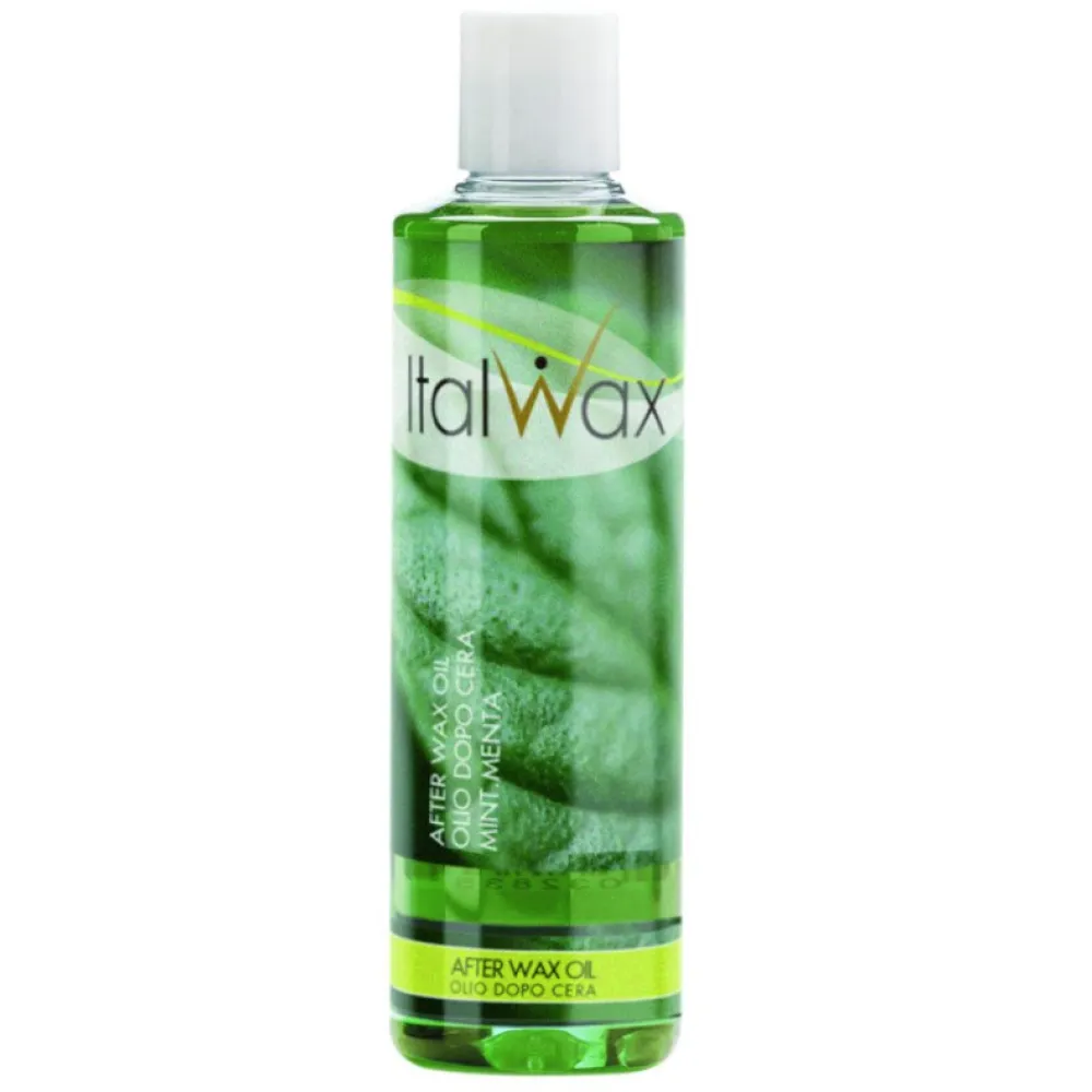 ItalWax After Wax oil MINT - Eļļa pēc depilācijas ar mentolu, 250ml