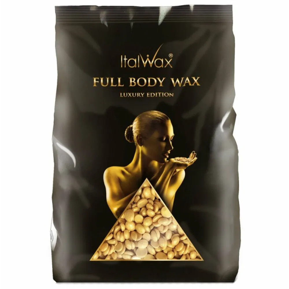 ItalWax Hot Film FULL BODY Wax - Cietais vasks granulās visam ķermenim, 1000gr.