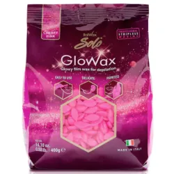ItalWax GloWax CHERRY PINK - Caurspīdīgs plēves vasks, 400gr.