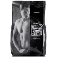 ItalWax Hot Film Wax Pour HOMME - Caurspīdīgs plēves vasks Vīriešiem, 1000gr.